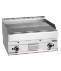 Grill pe gaz cu placa neteda, de banc, 695x520 mm