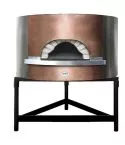 Cuptor pizza pe lemne, capacitate vatra 1,54 m, fatada cupru