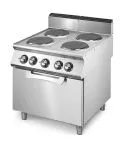 Masina de gatit electrica, 4 plite, cuptor static electric