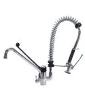 Baterie de pre-clatire cu robinet monobloc si 1 levier actionare la cot