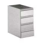 Modul cu 4 sertare, 400x600 mm