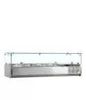 VITRINA INGREDIENTE CU CAPAC GN1/4 DIM.1200*335*225MM