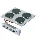 Masina de gatit electrica incastrata, 4 plite