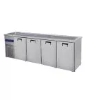 Modul refrigerat de servire, 1 cuva pe stanga, 4 usi pentru butoaie 50 l