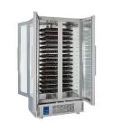 Vitrina de vinuri refrigerata, 4 usi vitrate, 120 sticle
