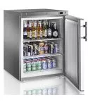 Frigider bar inox, 145 litri