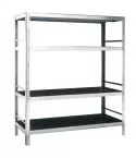 Rastel cu 4 polite, 1500x500x1800 mm