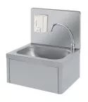 Lavoar de perete pentru spalarea mainilor, cu modul pentru sapun