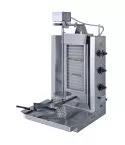 Gratar pe gaz pentru kebab, 3 zone de incalzire, motor superior, 30 kg
