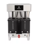 Masina preparare cafea Electrolux Professional, cu doua grupuri, cu caseta cu dispozitiv de incalzire