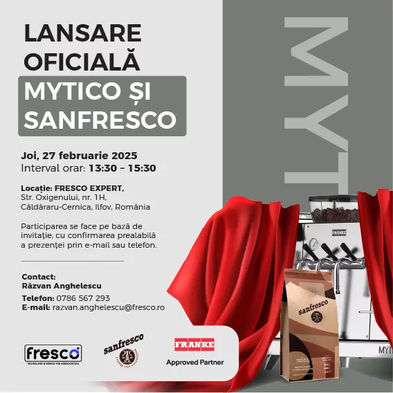 Lansare oficiala MYTICO si Sanfresco