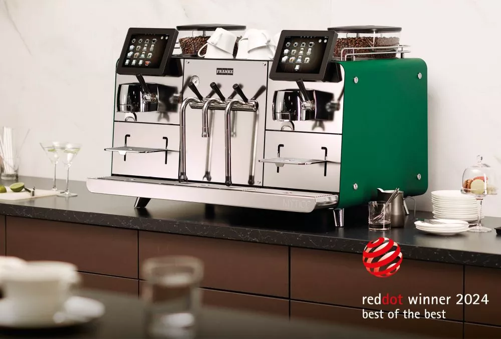 Espressorul super-automat Franke Mytico premiat cu Red Dot: Best of the Best 